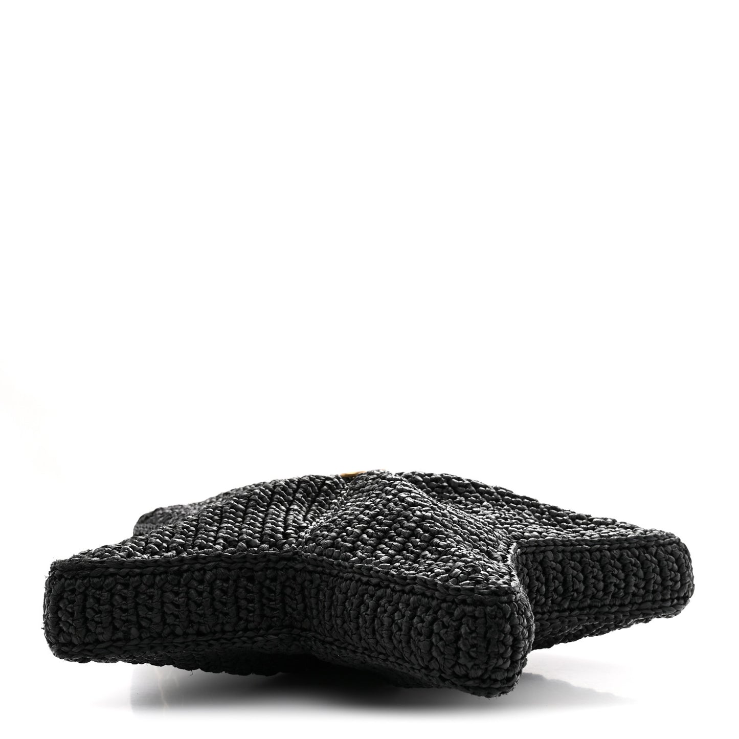 Raffia Star Coco Beach Bag Black