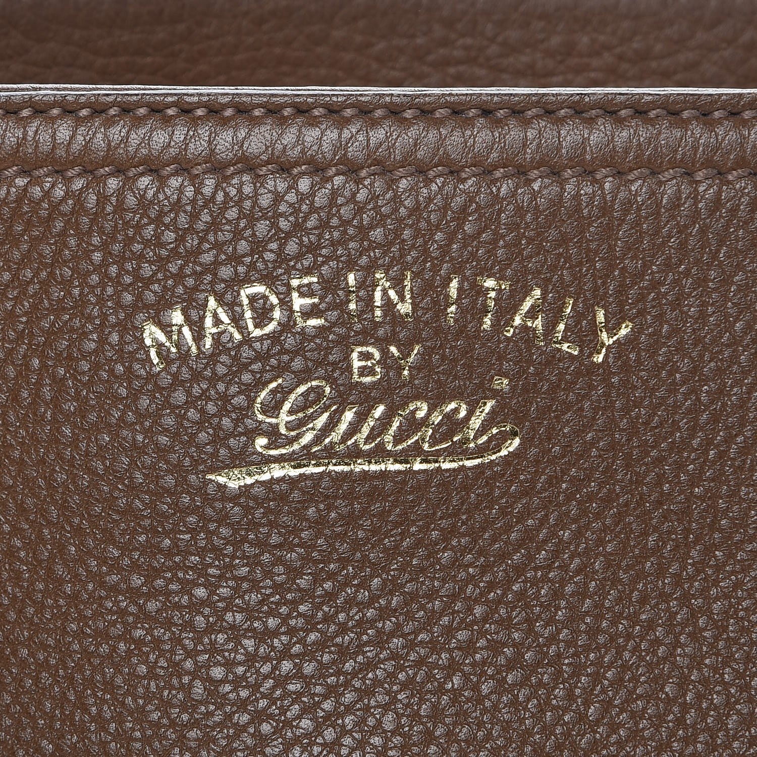 Gucci Pebbled Calfskin Medium Bamboo Shopper Tote Acero 6 of 15