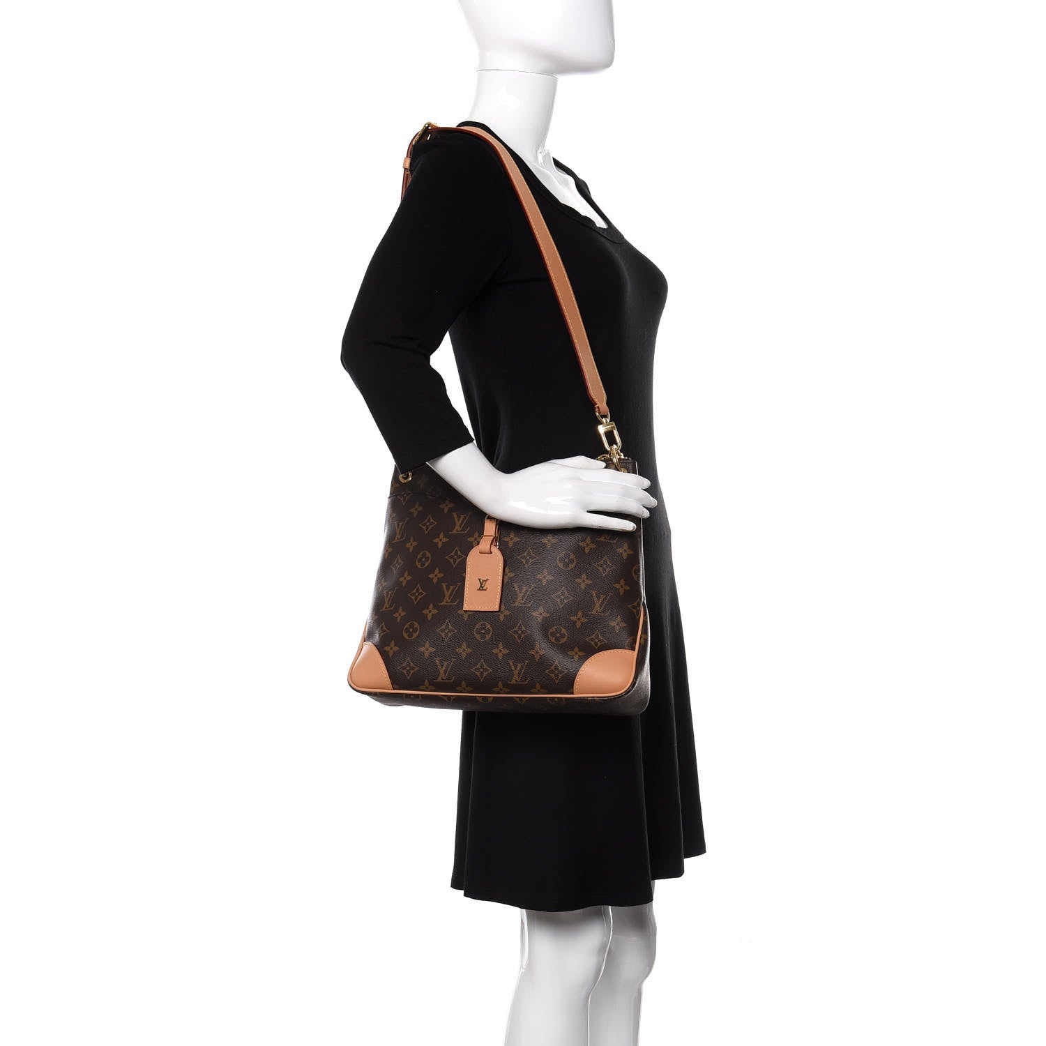 Louis Vuitton Monogram Odeon MM Natural 2 of 10