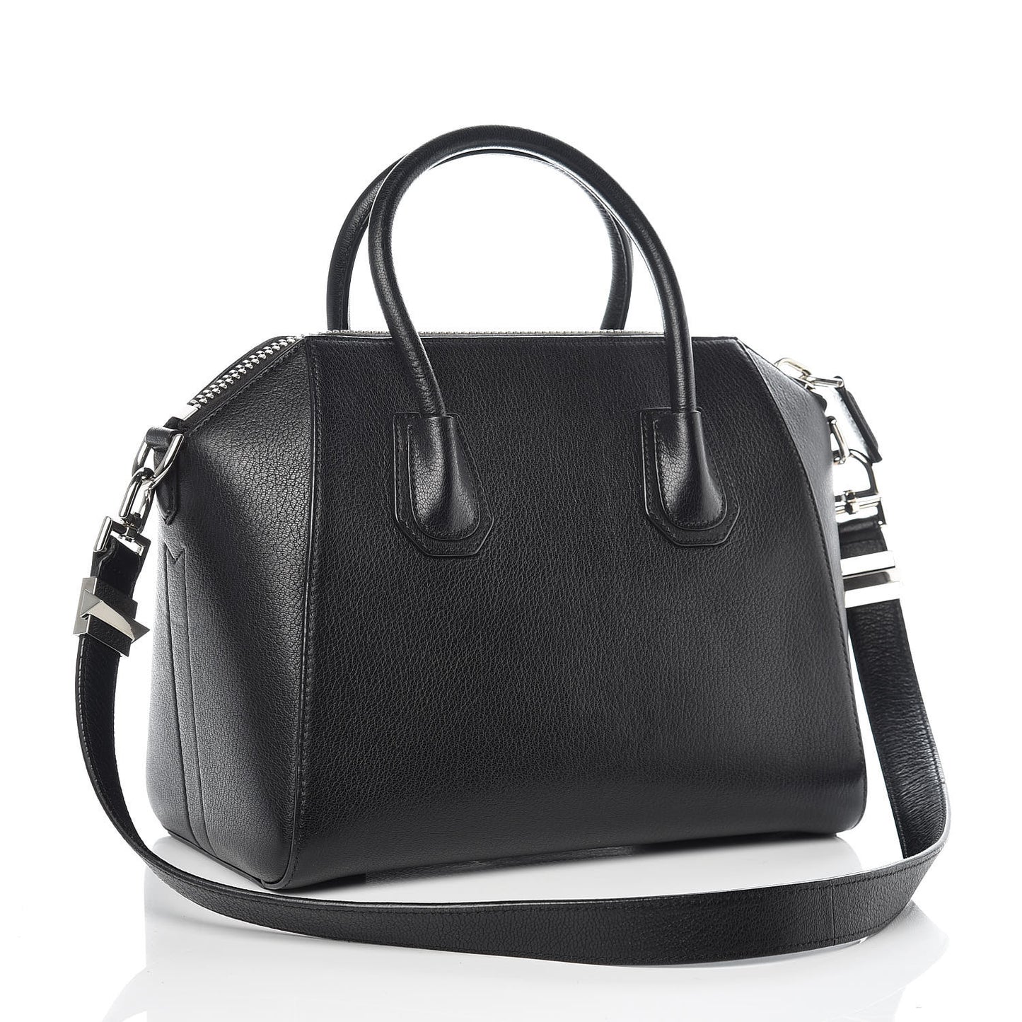 Sugar Goatskin Small Antigona Black
