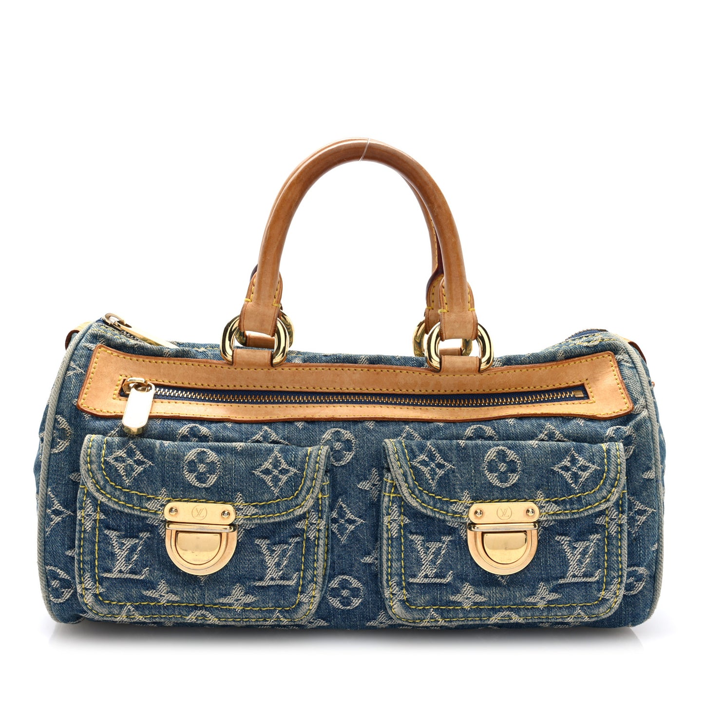 Monogram Denim Neo Speedy Blue