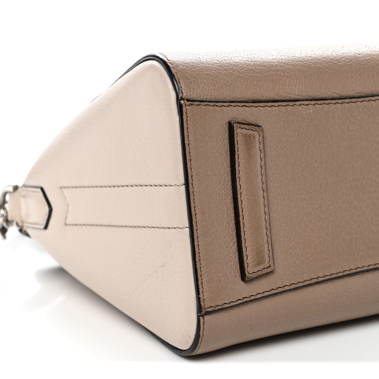 Givenchy Sugar Goatskin Mini Tri-Color Antigona Linen 9 of 13