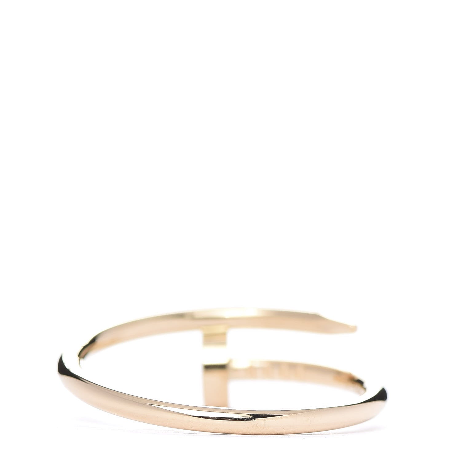 Cartier 18K Yellow Gold Small Juste Un Clou Ring 59 8.75 3 of 5