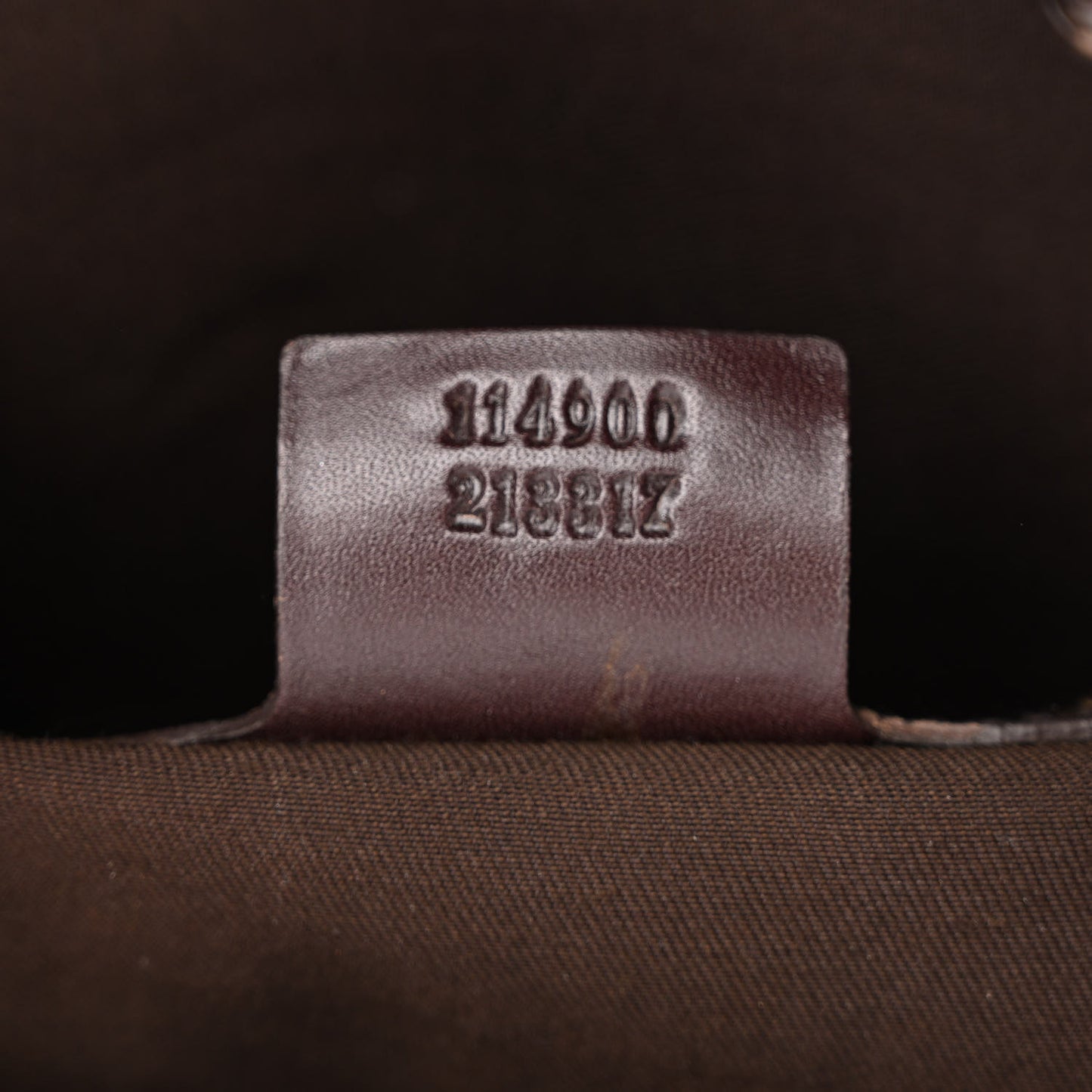 Guccissima Large Horsebit Chain Hobo Chocolate