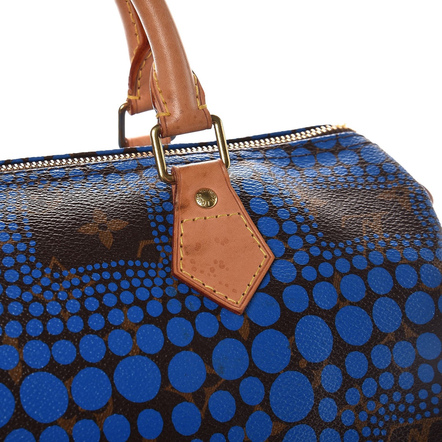 Monogram Kusama Town Speedy 30 Blue