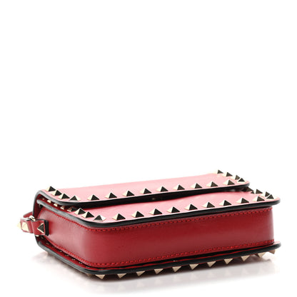 Valentino Garavani Vitello Rockstud Crossbody Bag Rosso Valentino 3 of 10