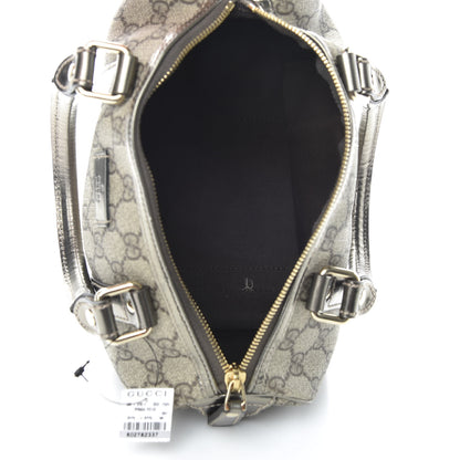 Gucci GG Plus Monogram Small Joy Boston Metallic 5 of 10