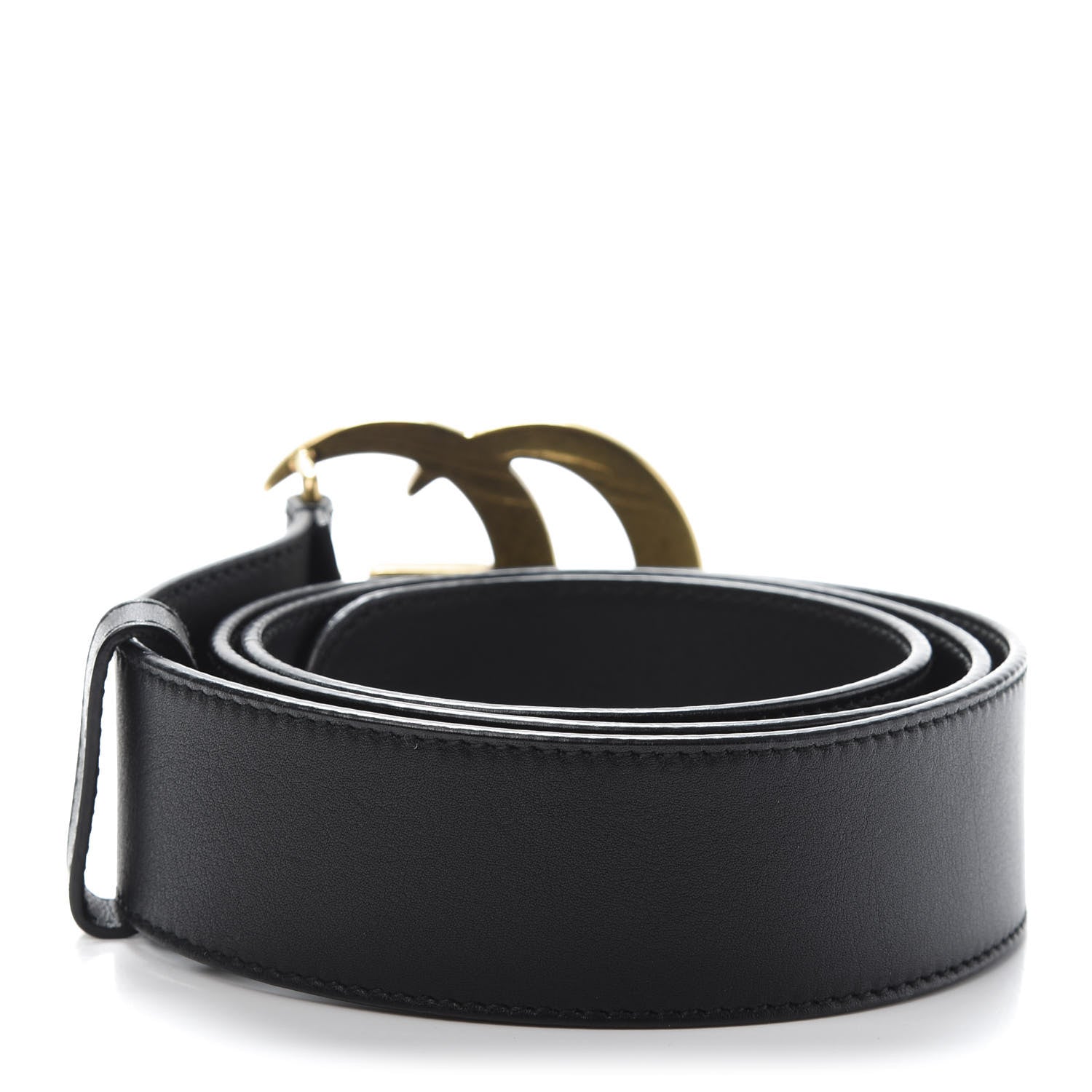 Gucci Calfskin Double G 40mm Belt 90 36 Black 2 of 8