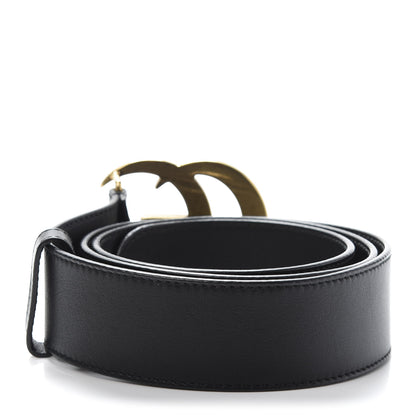 Gucci Calfskin Double G 40mm Belt 90 36 Black 2 of 8