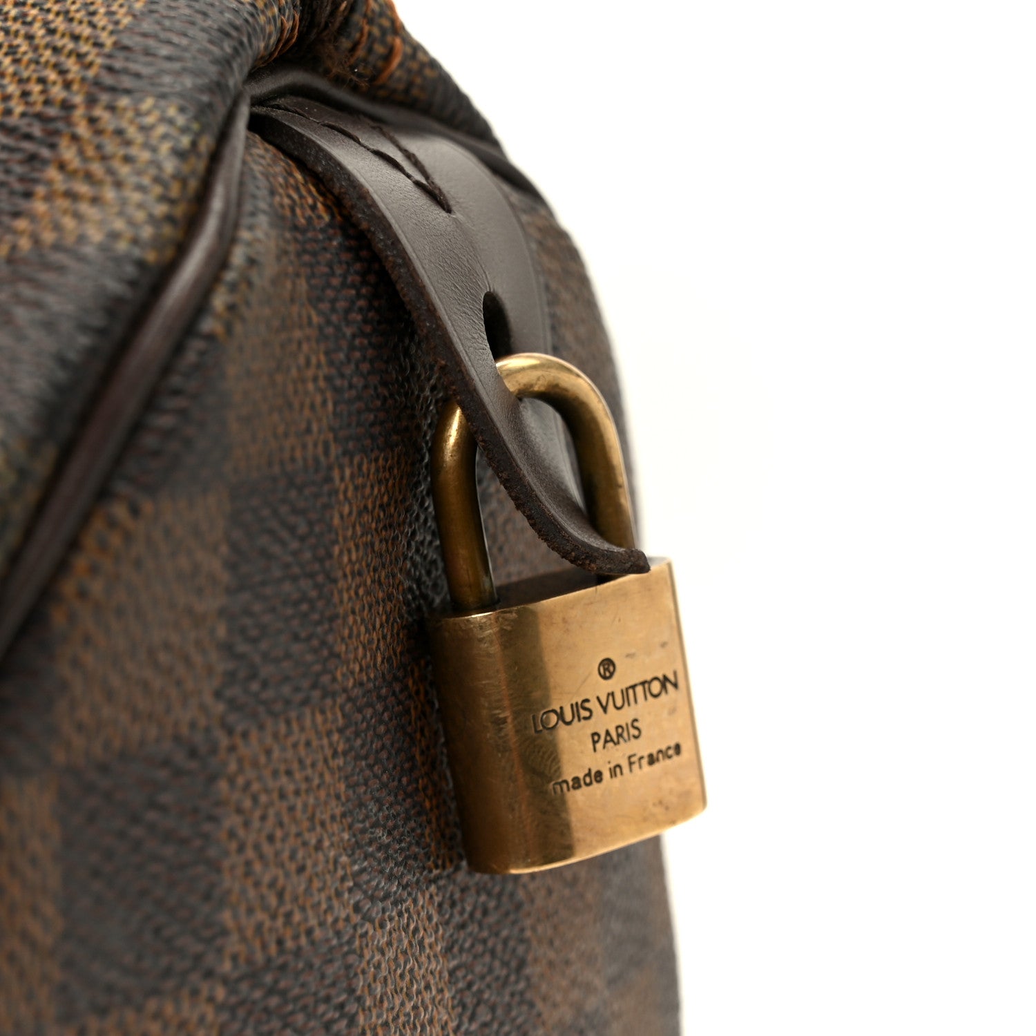 Louis Vuitton Damier Ebene Speedy 30 9 of 14