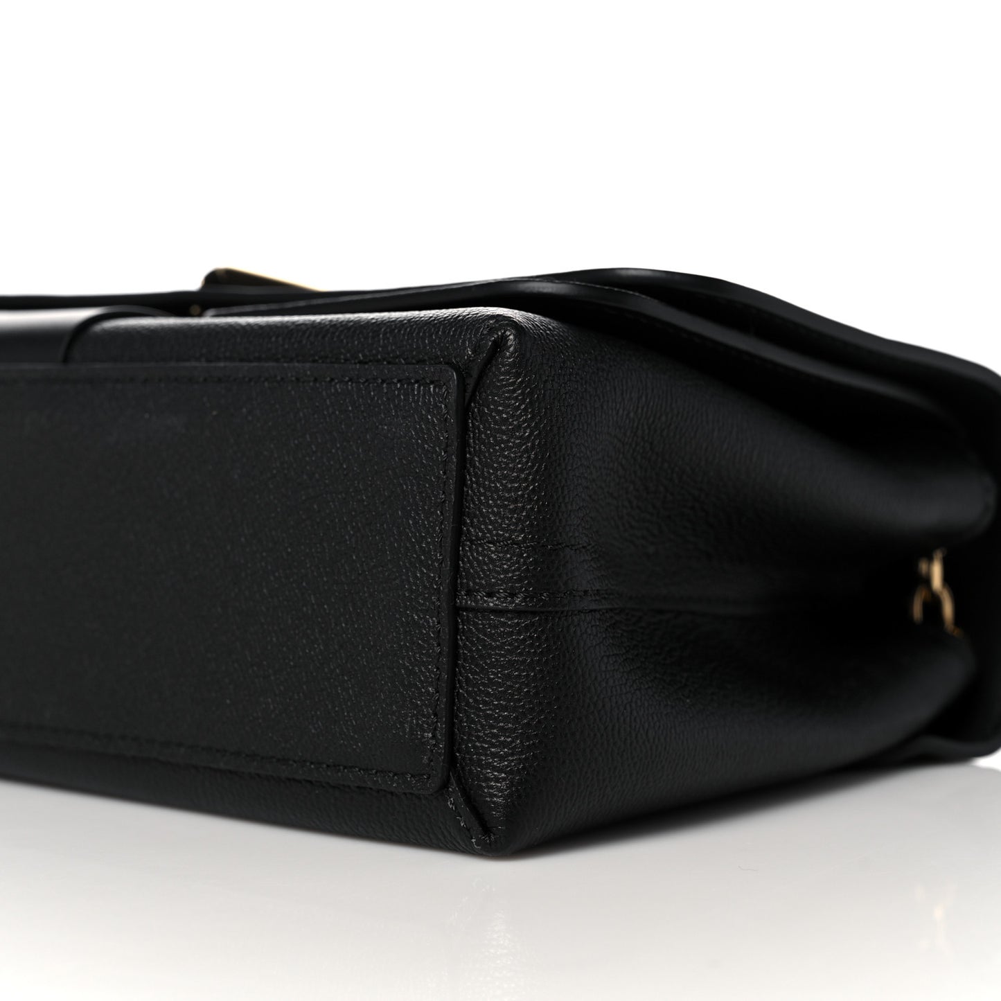 Monogram Cuir Plume Ecume Very Chain Bag Black