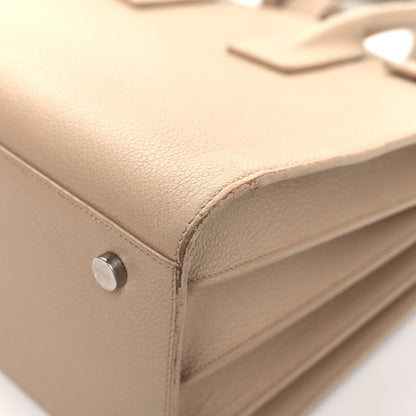 Saint Laurent Grained Calfskin Small Sac De Jour Nude Powder 10 of 15