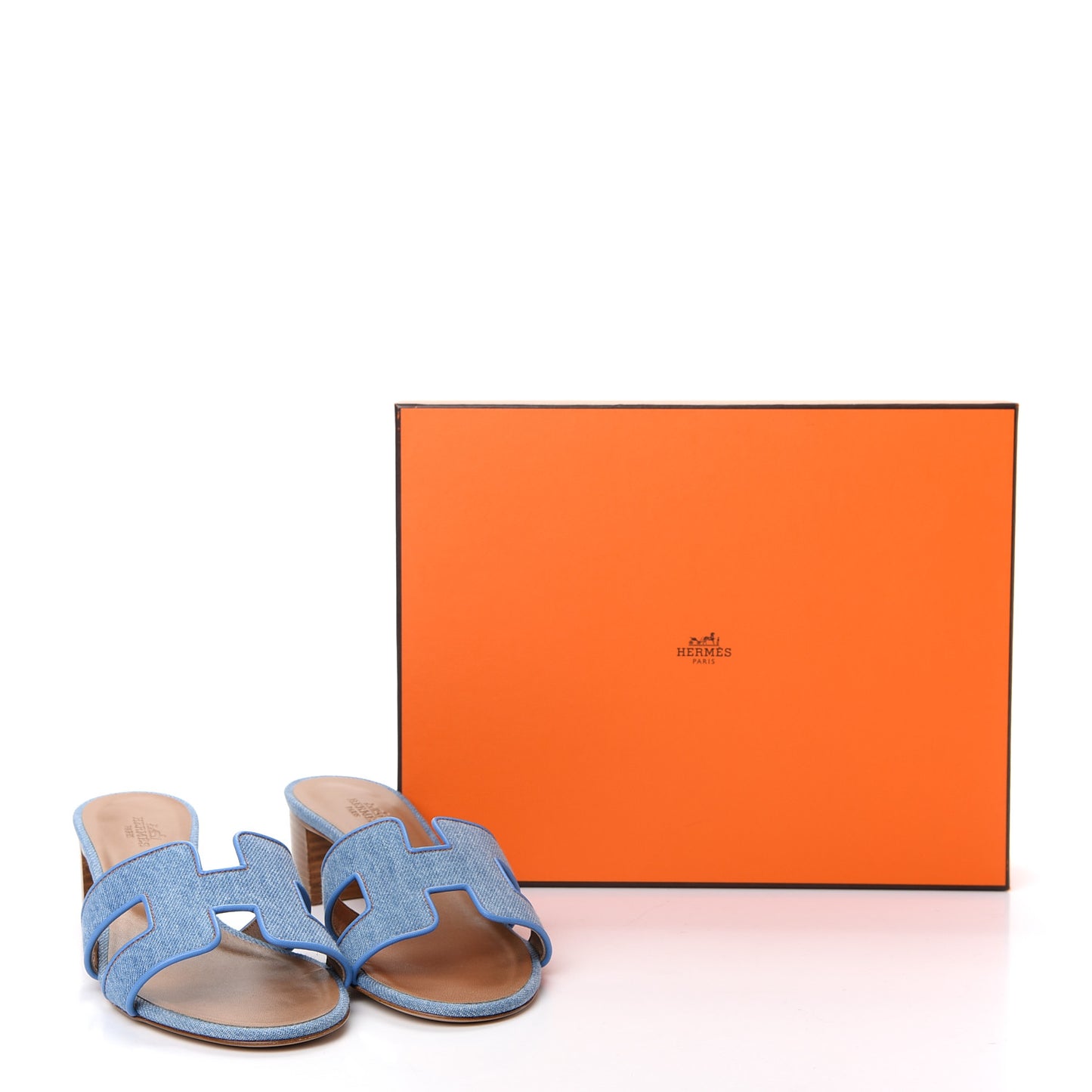 Denim Oasis Sandals 37.5 Bleu Clair