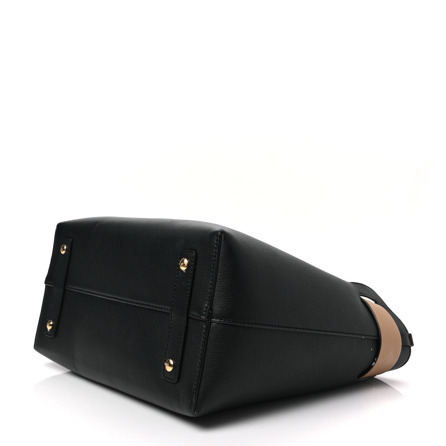 Soft Grain Calfskin Medium Belt Bag Black