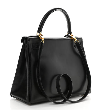 Hermes Box Kelly Retourne 28 Black 2 of 10