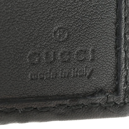 Gucci Guccissima Passport Case Black 6 of 8