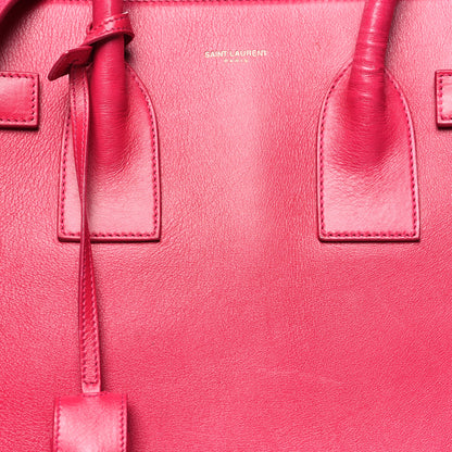 Saint Laurent Calfskin Small Sac De Jour Lipstick Pink 9 of 19