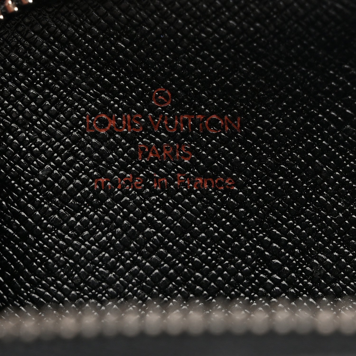 Louis Vuitton Epi Demi Lune Coin Purse Black 6 of 10