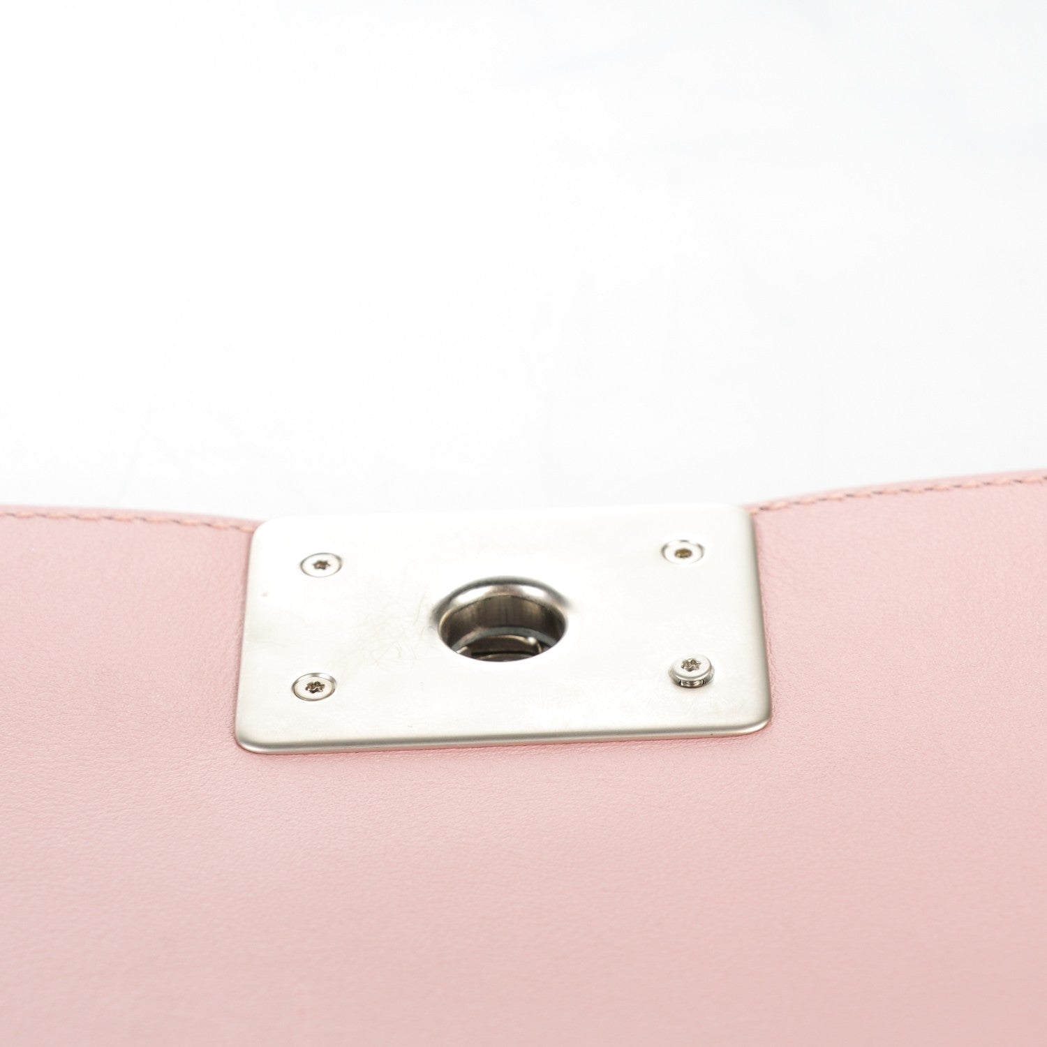 Chanel Calfskin Quilted Medium Boy Flap Light Pink 9 of 9