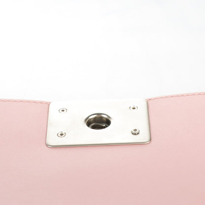 Chanel Calfskin Quilted Medium Boy Flap Light Pink 9 of 9