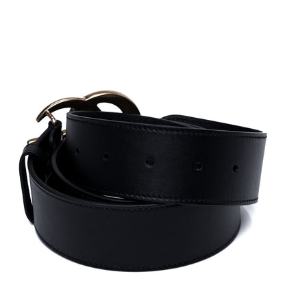 Gucci Calfskin Double G 40mm Belt 85 34 Black 4 of 7