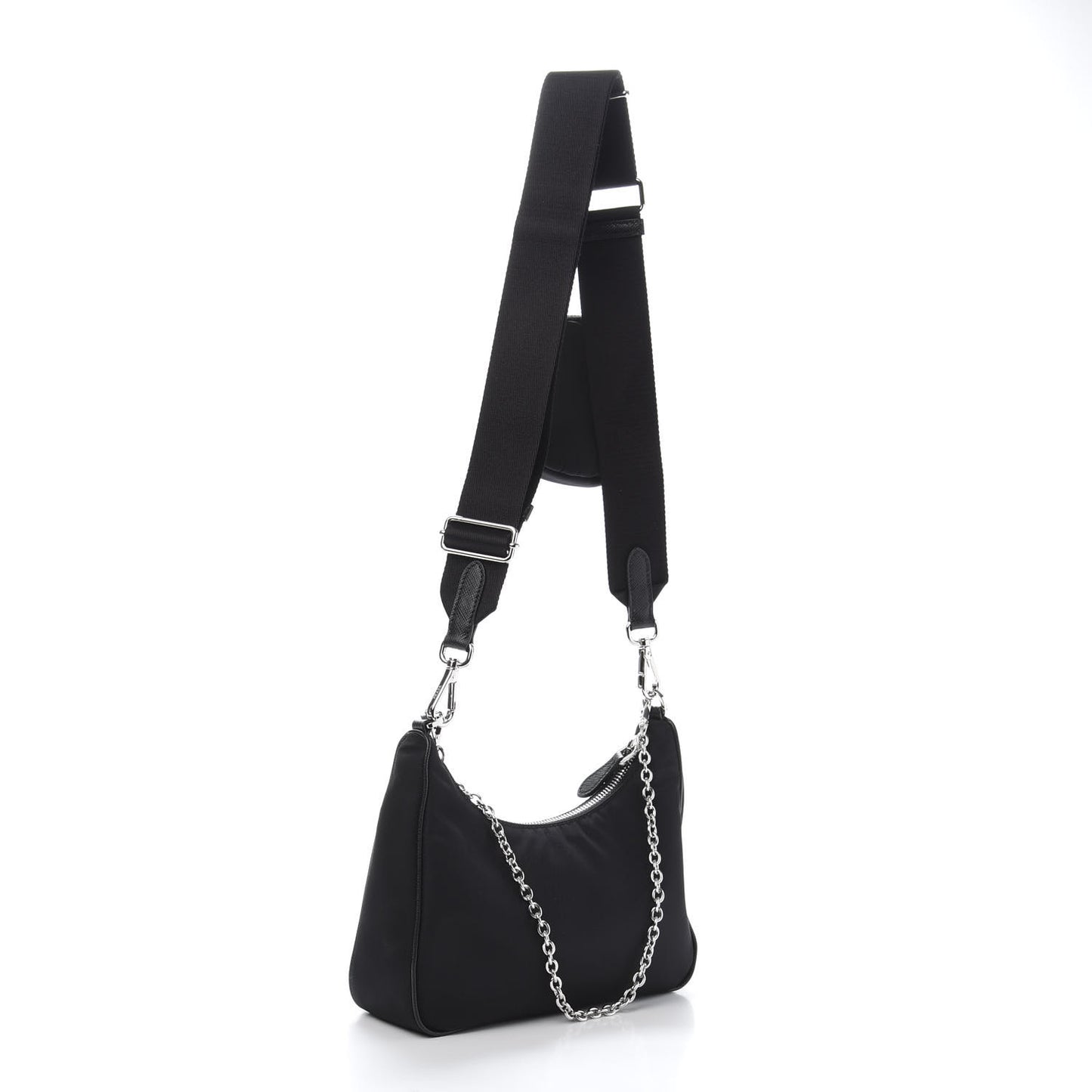 Nylon Re-Edition 2005 Shoulder Bag Black