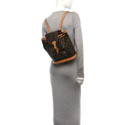 Louis Vuitton Monogram Montsouris MM Backpack 2 of 10