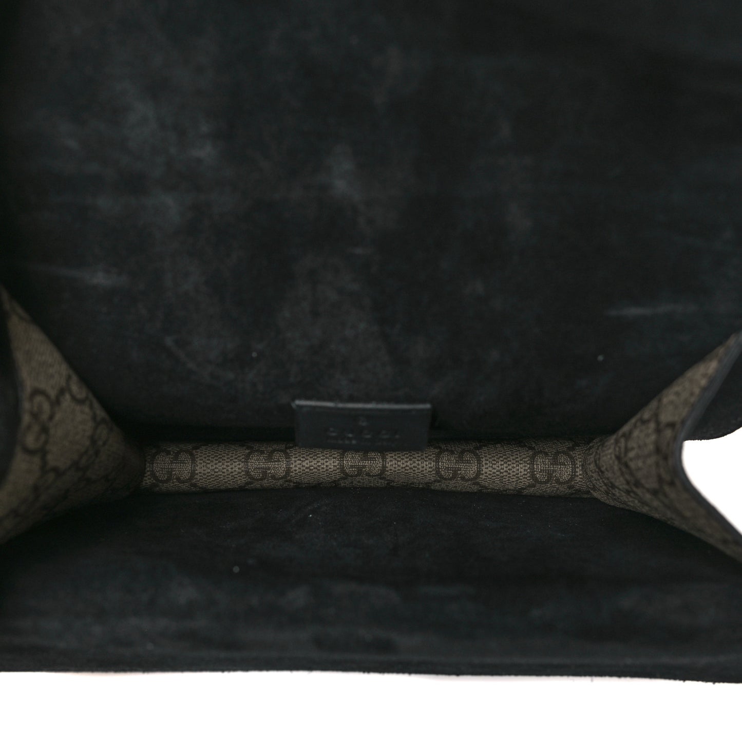 GG Supreme Monogram Mini Dionysus Shoulder Bag Black