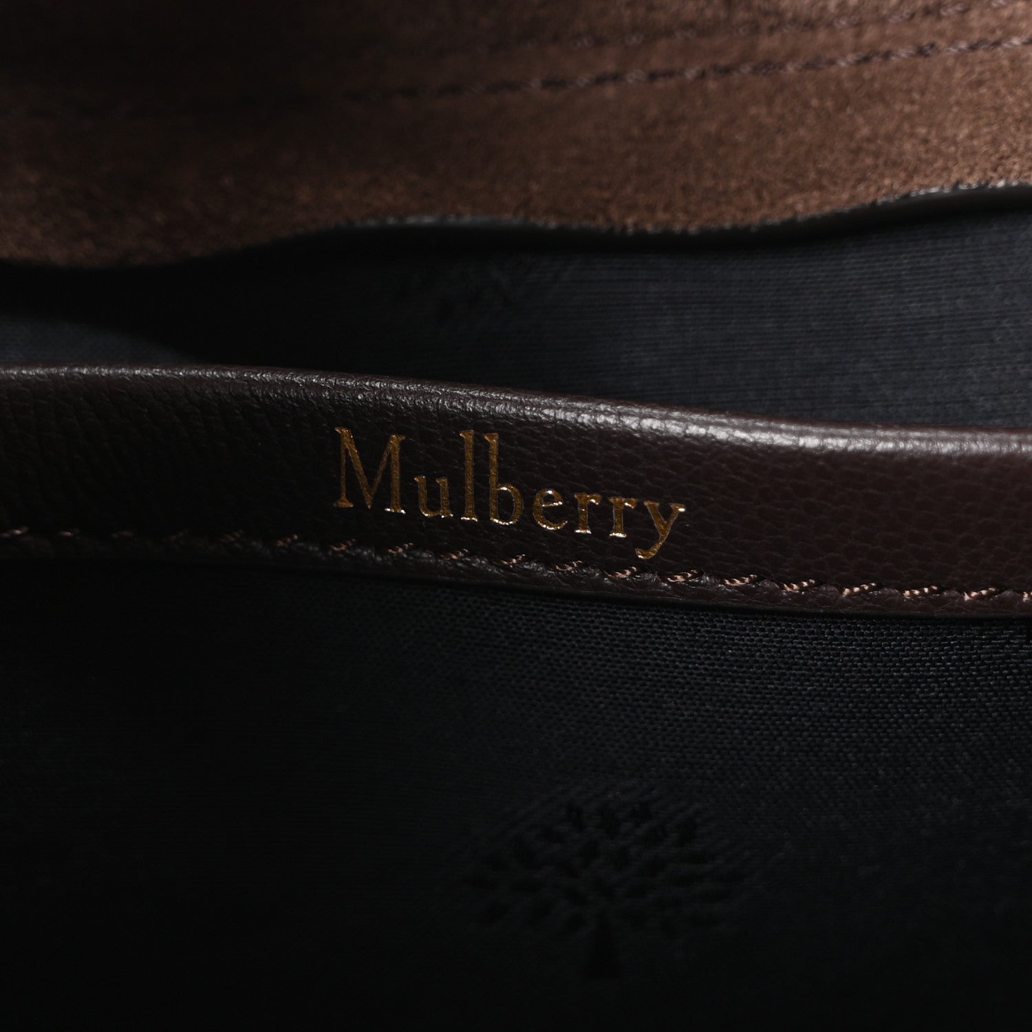 Mulberry Suede Roxanne Small Satchel Chocolate 6 of 10