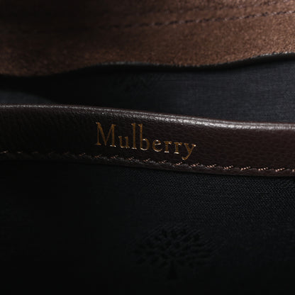 Mulberry Suede Roxanne Small Satchel Chocolate 6 of 10