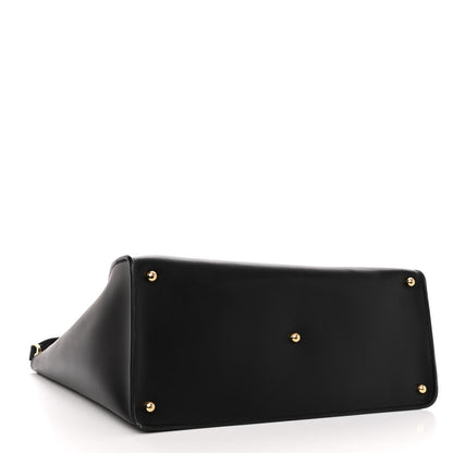 Fendi Vitello King Medium Fendi Way Tote Black 3 of 8