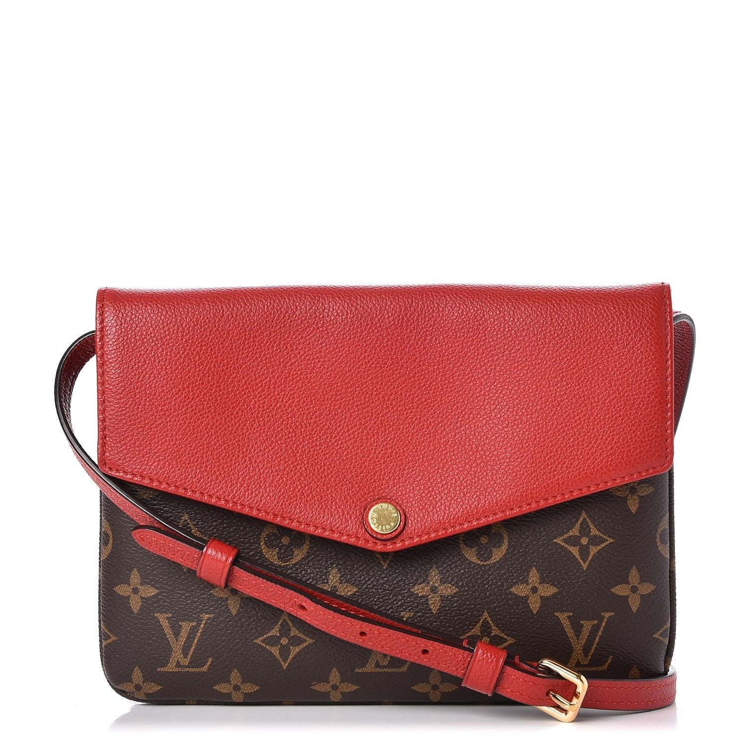 Louis Vuitton Monogram Twice Pochette Cherry 1 of 9