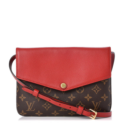 Louis Vuitton Monogram Twice Pochette Cherry 1 of 9