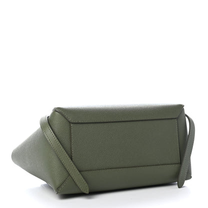 Celine Grained Calfskin Micro Belt Bag Army Green 3 of 4