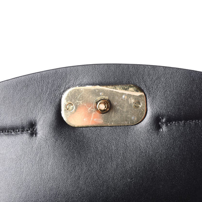 Chloe Calfskin Suede C Clutch With Chain Black 8 of 12