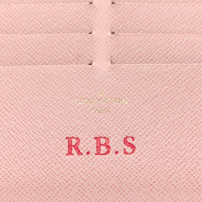 Louis Vuitton Calfskin Felicie Card Holder Insert Rose Ballerine 5 of 6