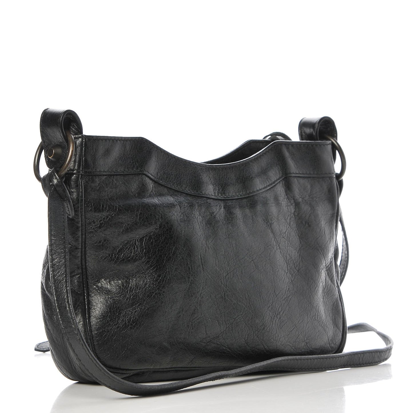 Agneau Classic Hardware Hip Black