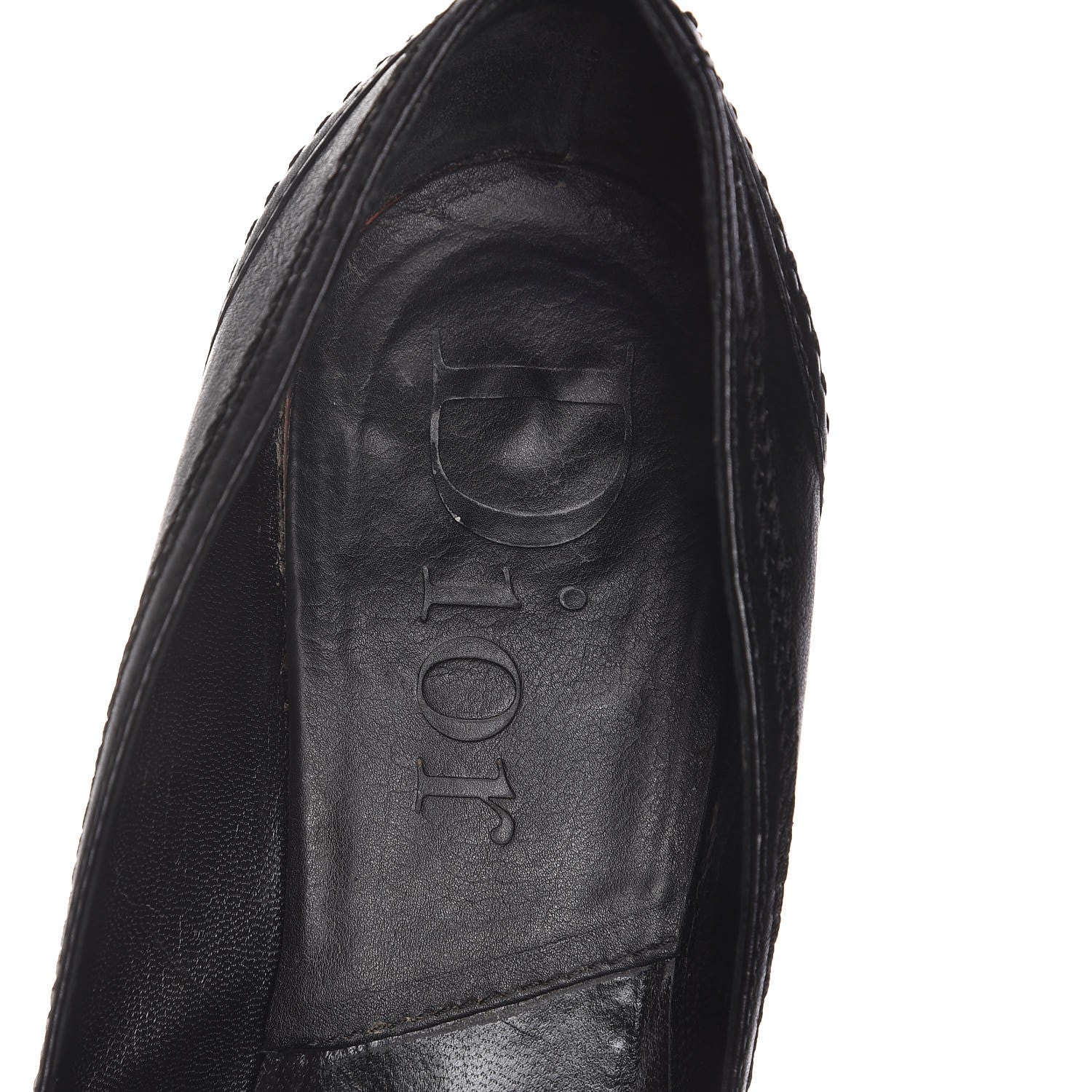 Christian Dior Soft Calfskin My Dior Pumps 38.5 Black 37.5 Black 9 of 14