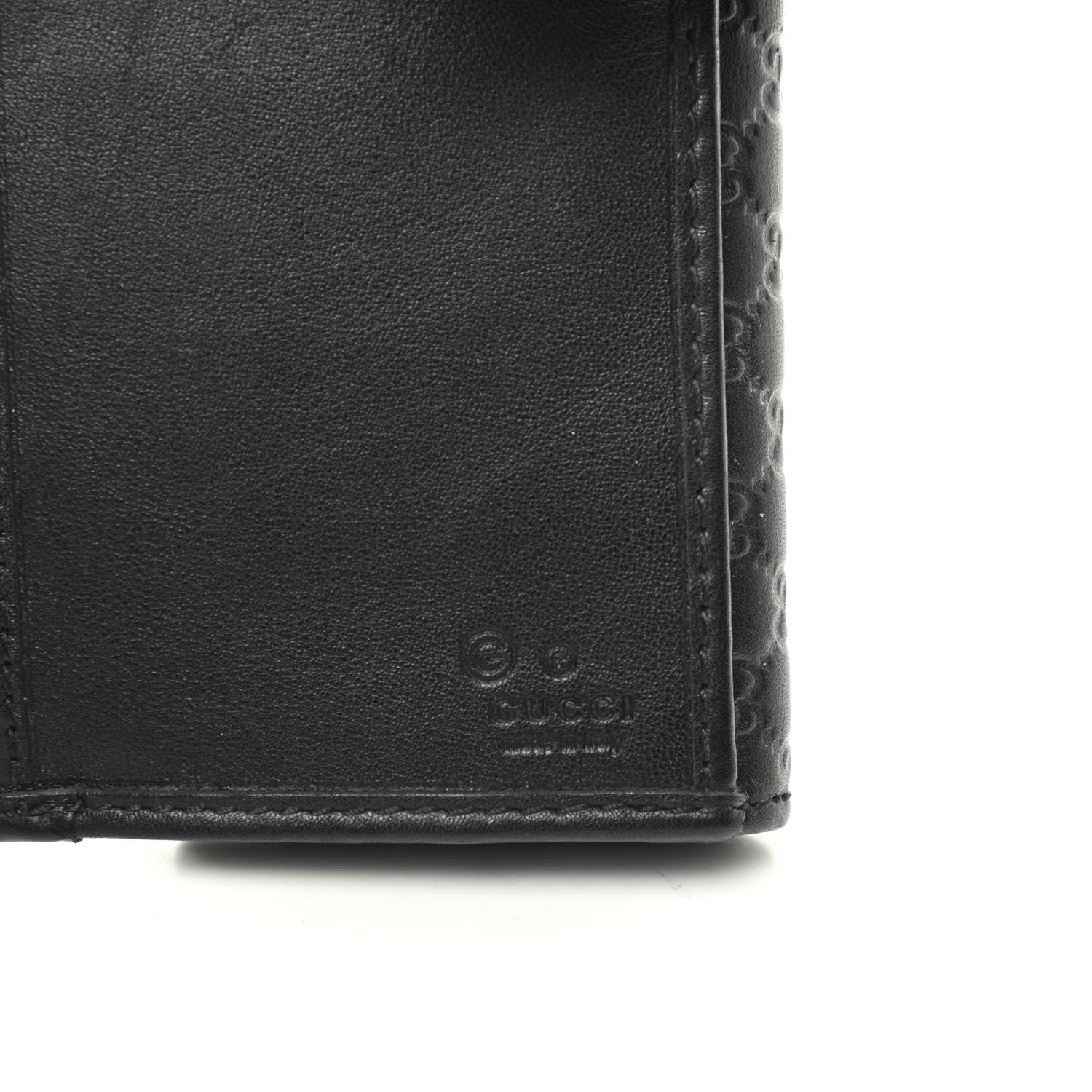 Gucci Microguccissima Continental Flap Wallet Black 7 of 10