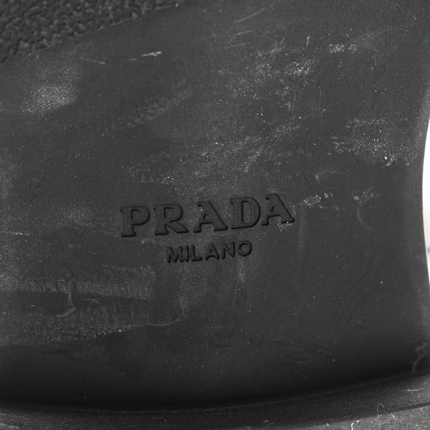 Prada Spazzolato Nappa Stretch Moto Boots 39.5 Black 6 of 14