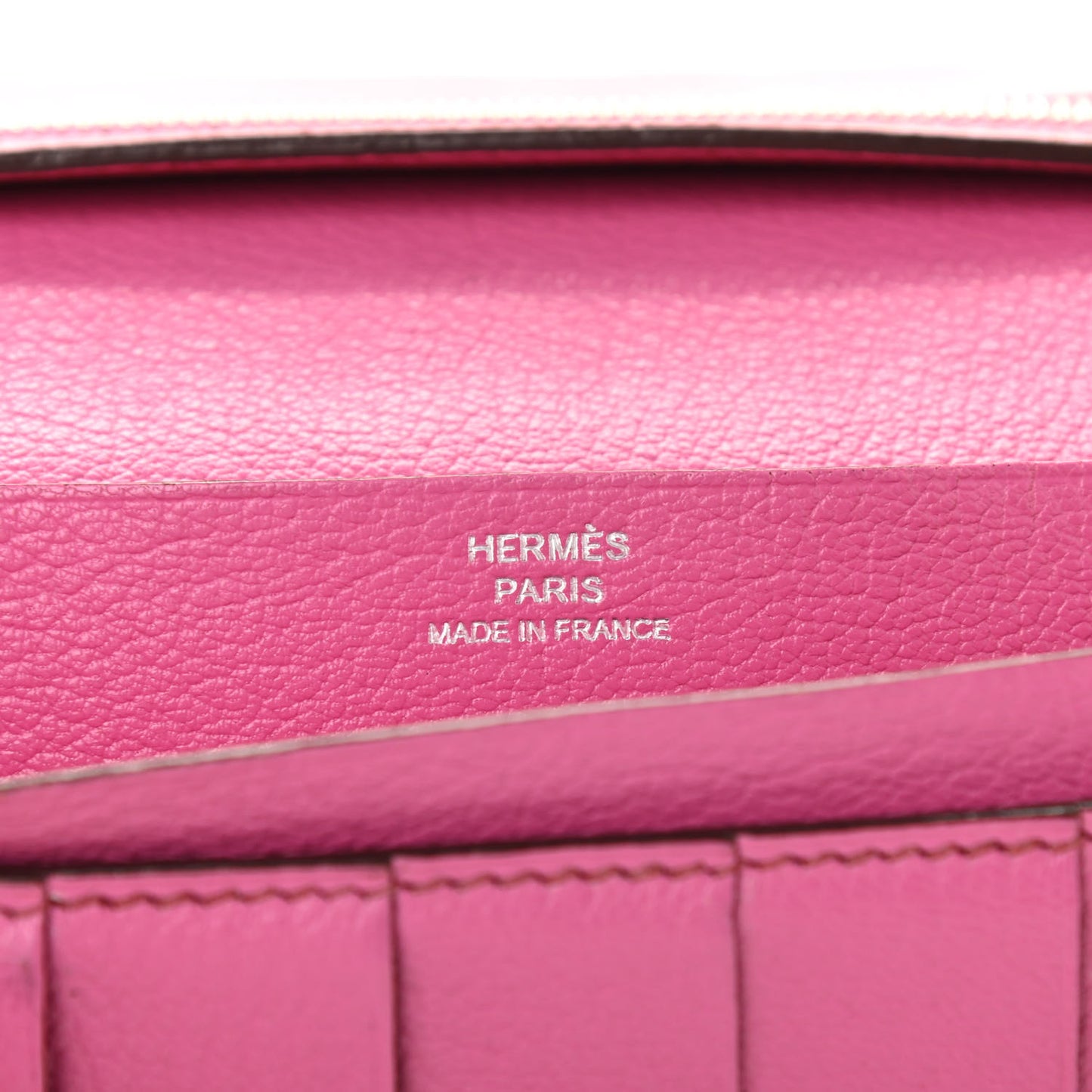 Ostrich Bearn Wallet Fuchsia