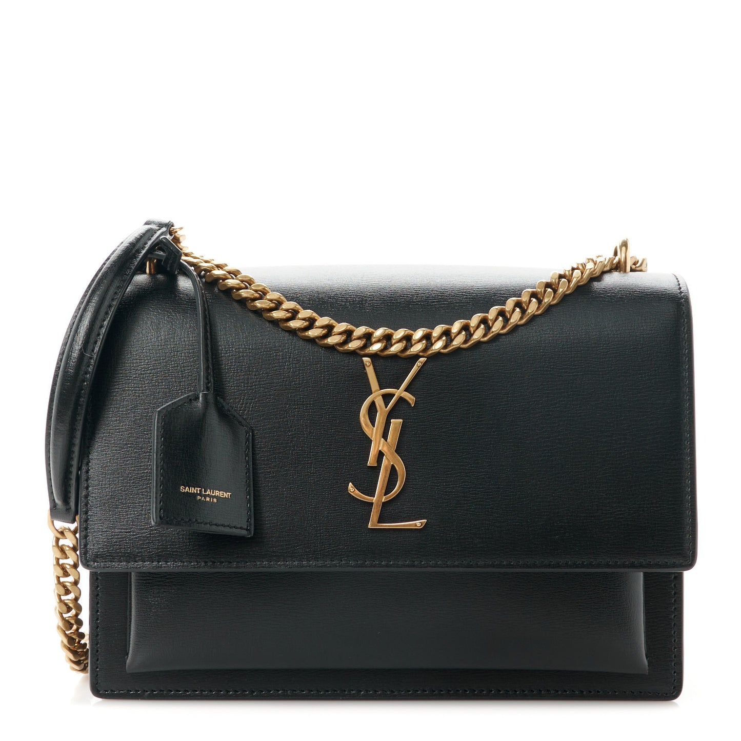 Calfskin Medium Monogram Sunset Black