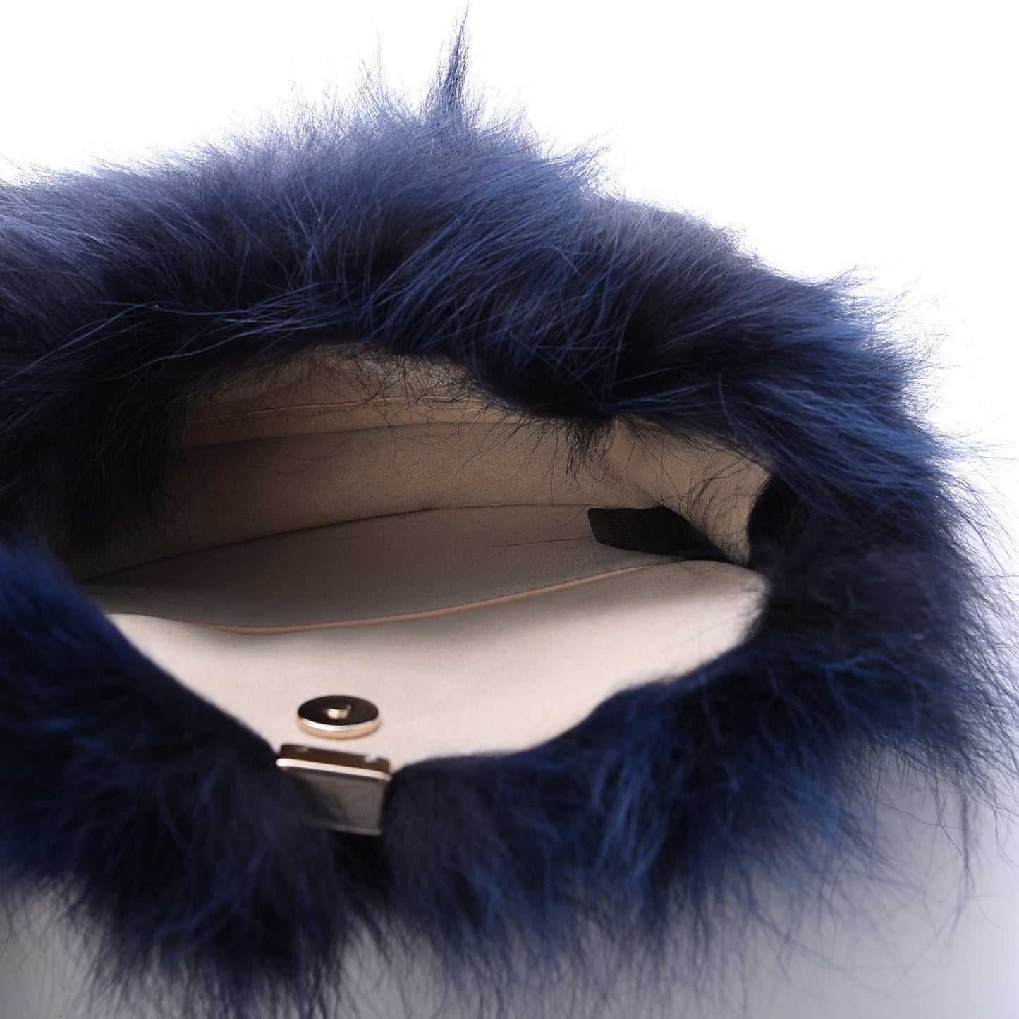 Fur Nano Georgia Convertible Bag Dark Blue
