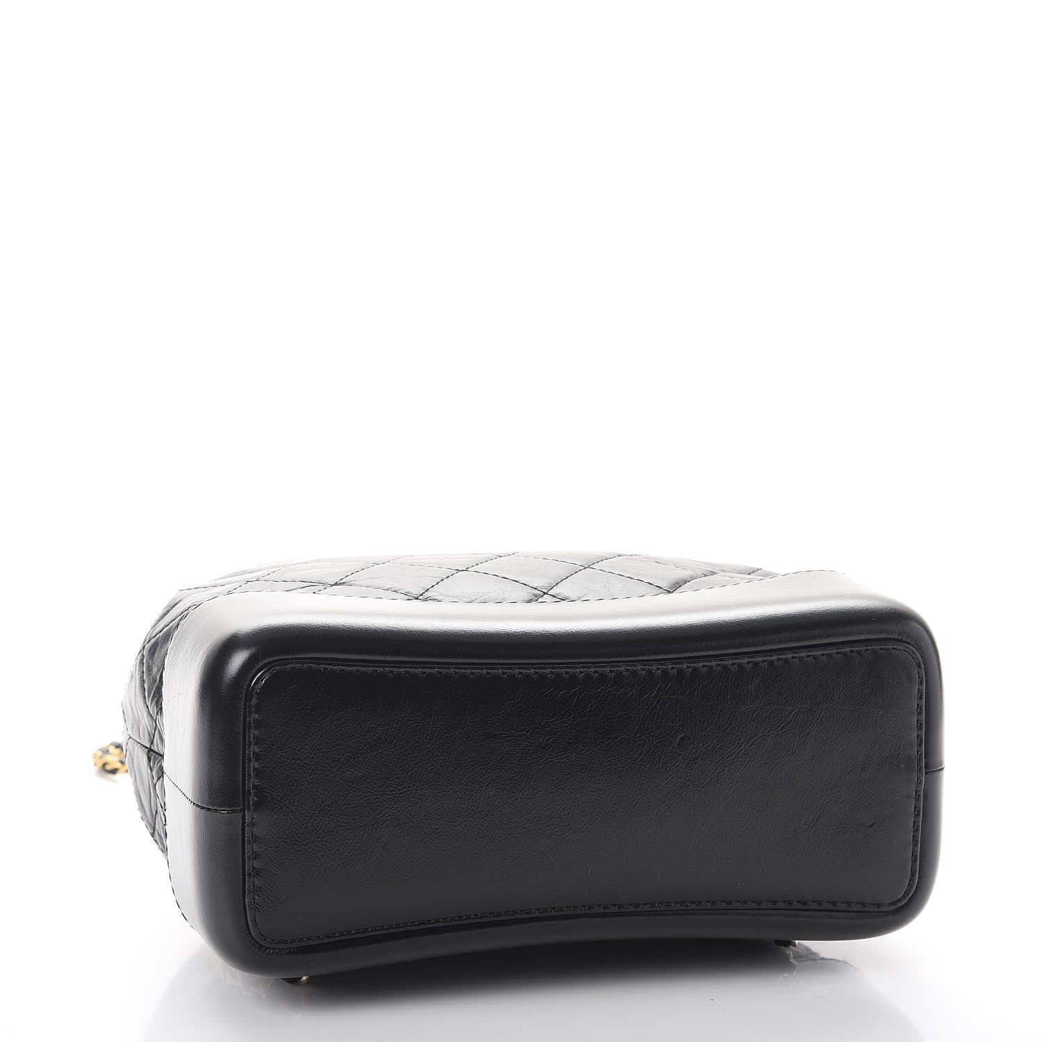 Chanel Aged Calfskin Quilted Gabrielle Backpack Black 4 of 14