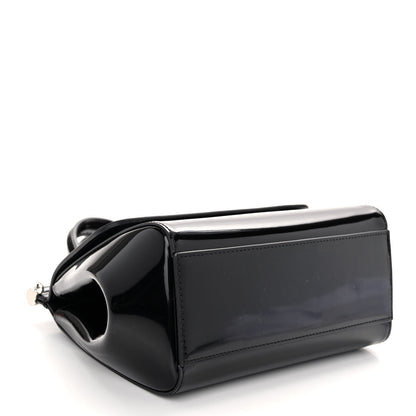 Dolce & Gabbana Patent Small Miss Sicily Satchel Black 4 of 9