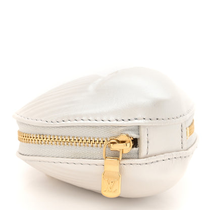 Louis Vuitton Cowhide By The Pool Shell Coin Purse White 4 of 7
