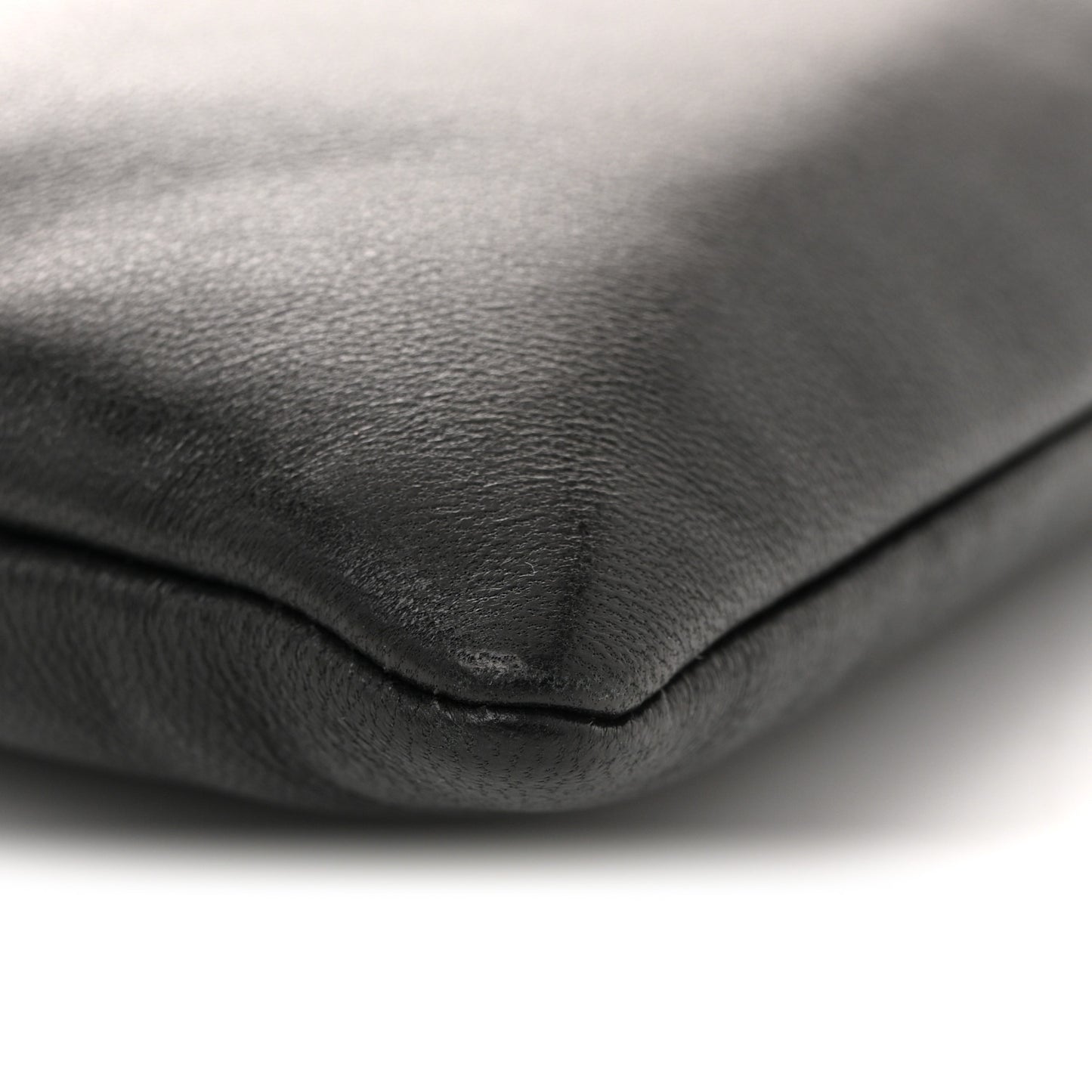 Lambskin Small Calypso Pouch Black