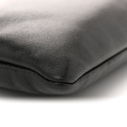 Saint Laurent Lambskin Small Calypso Pouch Black 10 of 10