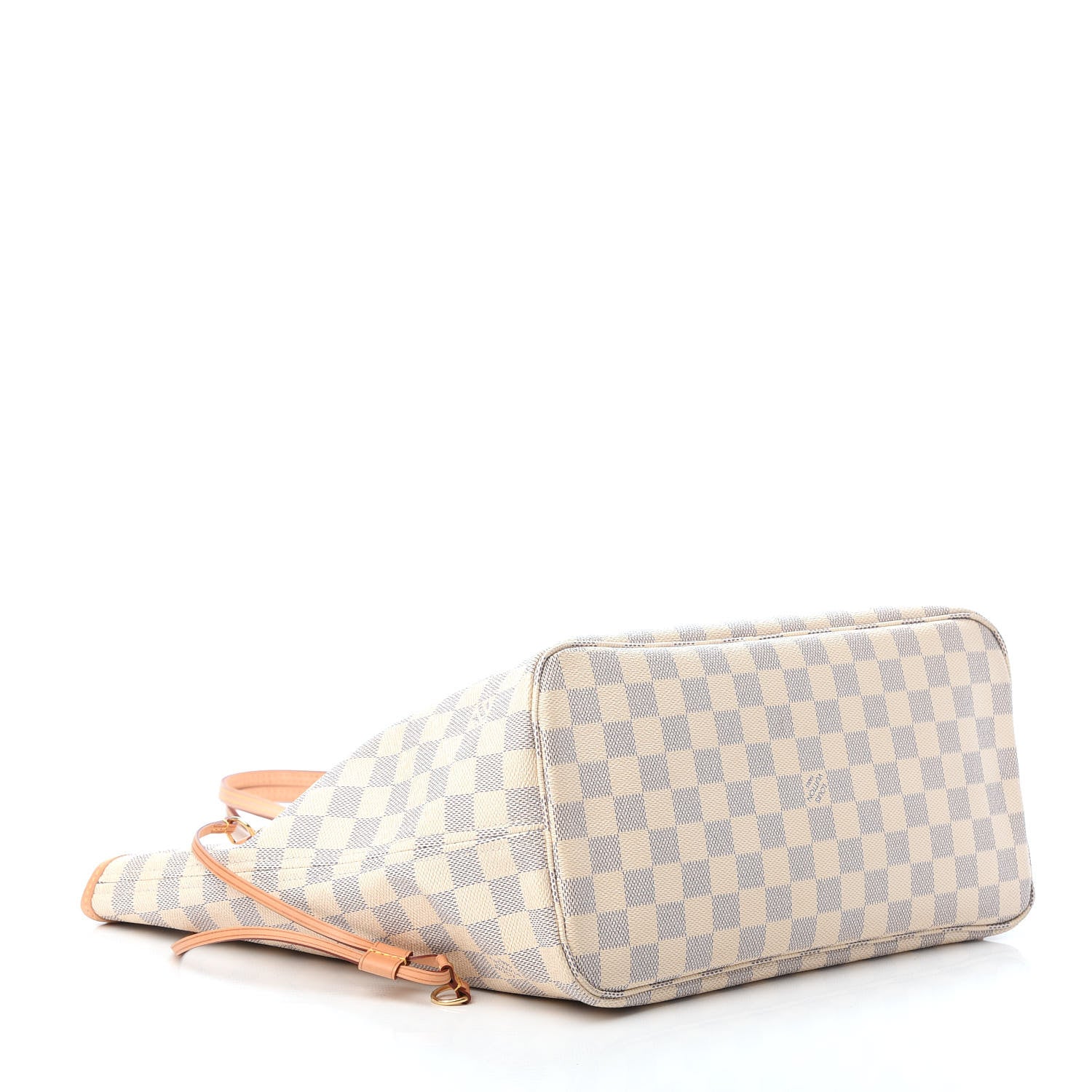 Louis Vuitton Damier Azur Neo Neverfull MM Rose Ballerine 4 of 8