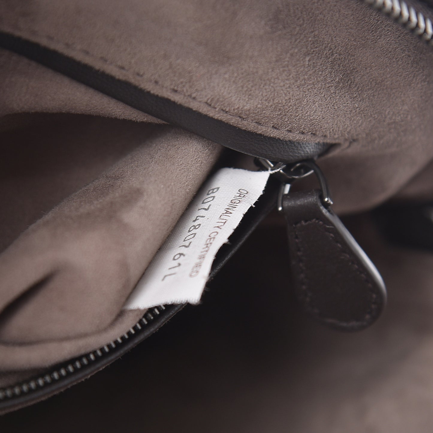 Nappa Intrecciato Pillow Crossbody Messenger Ebano